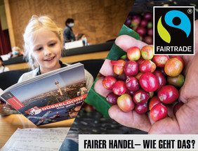 Die neue Broschüre ist ab sofort im Band "Düsseldorf - wie geht das?" enthalten. © Stadt Düsseldorf / Fairtrade