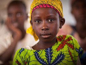 Kind aus dem Senegal (Bild: Sean Hawkey)